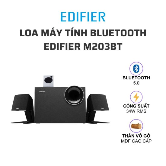 EDIFIER M203BT loa may tinh Bluetooth 01