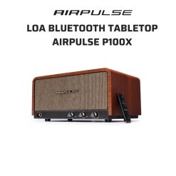 Loa AIRPULSE P100X – Loa tabletop cao cấp