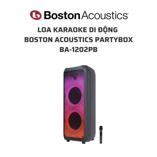 Boston Acoustics PARTYBOX BA 1202PB loa karaoke di dong 02