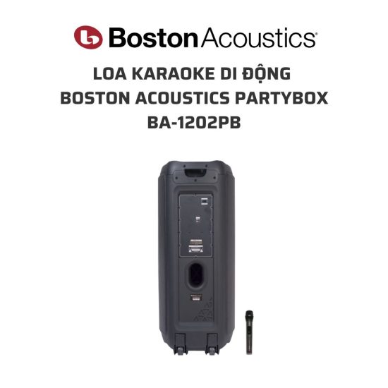 Boston Acoustics PARTYBOX BA 1202PB loa karaoke di dong 04