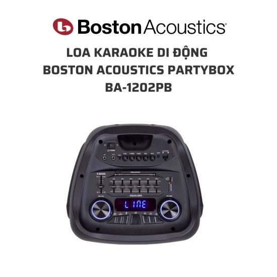 Boston Acoustics PARTYBOX BA 1202PB loa karaoke di dong 05