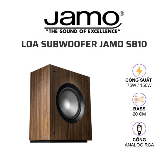 JAMO S810 Loa subwoofer 01