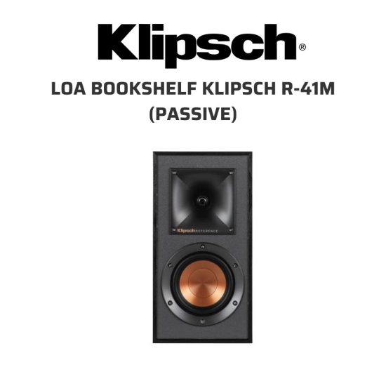 Klipsch R 41M passive loa bookshelf 02