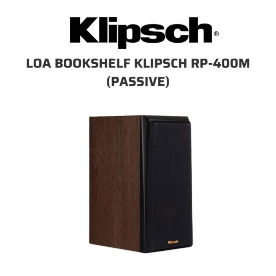Klipsch RP 400M passive Loa bookshelf 02
