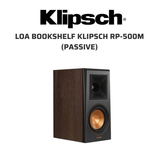 Klipsch RP 500M passive loa bookshelf 02