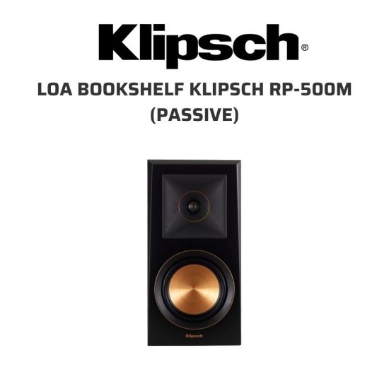 Klipsch RP 500M passive loa bookshelf 03