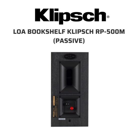 Klipsch RP 500M passive loa bookshelf 04
