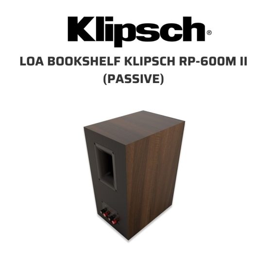 Klipsch RP 600M II passive Loa bookshelf 05 1