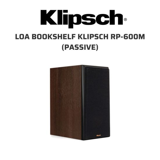 Klipsch RP 600M passive loa bookshelf 02