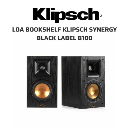 Klipsch Synergy Black Label Loa bookshelf B100 02