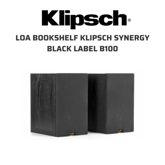 Klipsch Synergy Black Label Loa bookshelf B100 03