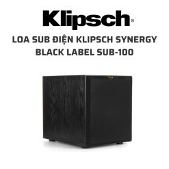 Loa Sub dien Klipsch Synergy Black Label Sub 100 Loa Sub dien 03