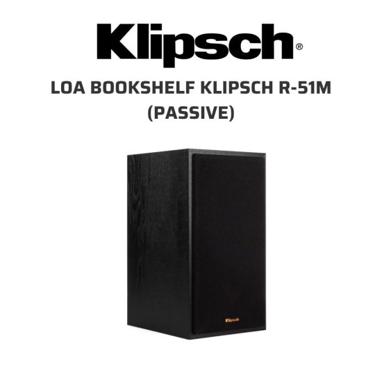 Loa bookshelf Klipsch R 51M passive loa bookshelf 02