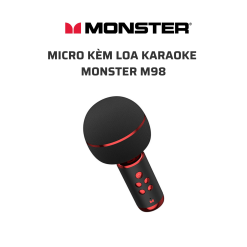 MONSTER M98 micro kem loa karaoke 02