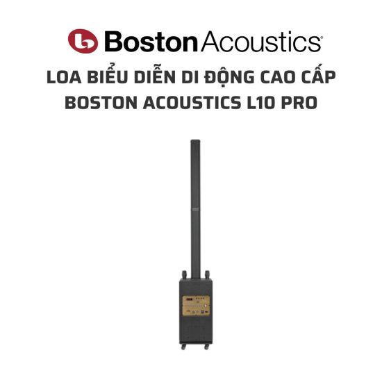 boston acoustics L10 Pro loa bieu dien di dong cao cap 03