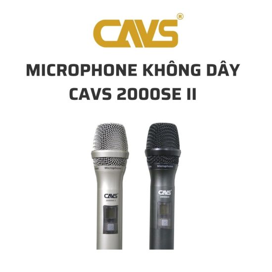 CAVS 2000SE II Microphone khong day 02