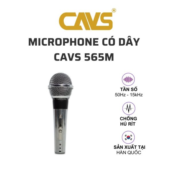 CAVS 565M Microphone co day 01