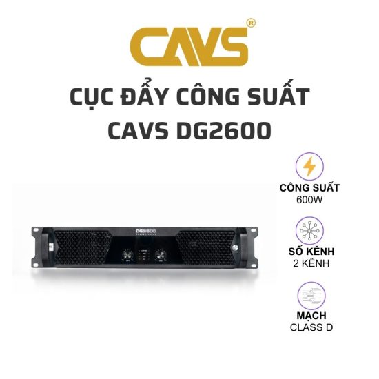 CAVS DG2600 Cuc day cong suat 01