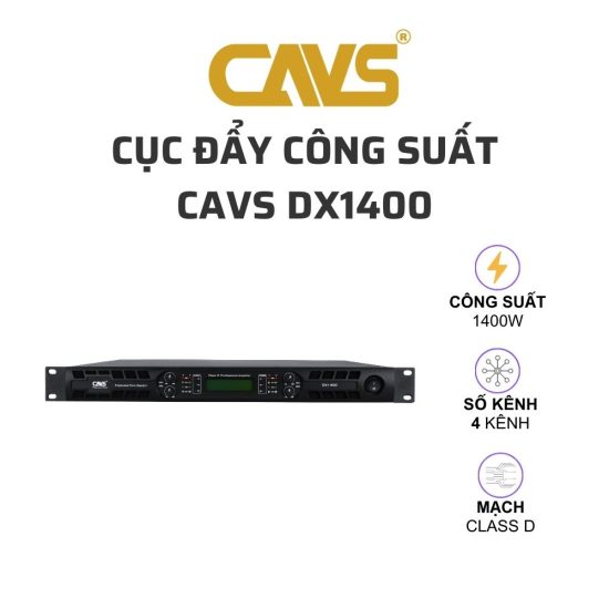 CAVS DX1400 Cuc day cong suat 01