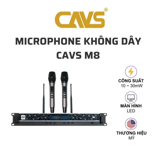 CAVS M8 Microphone khong day 01