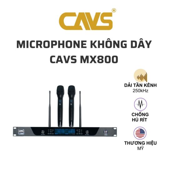 CAVS MX800 Microphone khong day 01