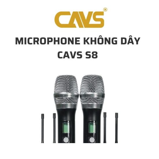 CAVS S8 Microphone khong day 03