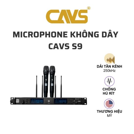 CAVS S9 Microphone khong day 01