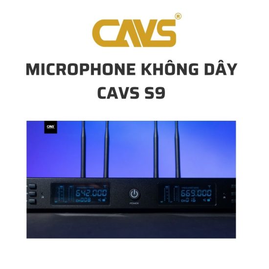 CAVS S9 Microphone khong day 03