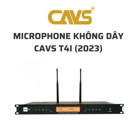 CAVS T4i Microphone khong day 03