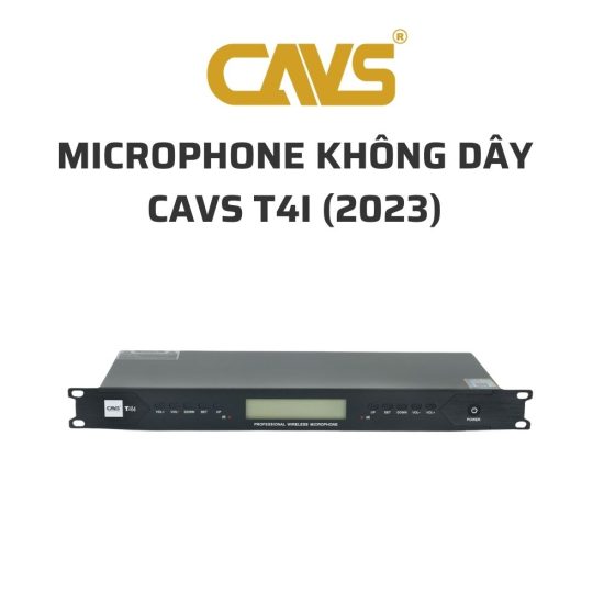 CAVS T4i Microphone khong day 04
