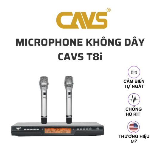 CAVS T8i Microphone khong day 01