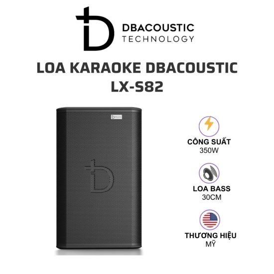 DBACOUSTIC LX S82 Loa karaoke 01