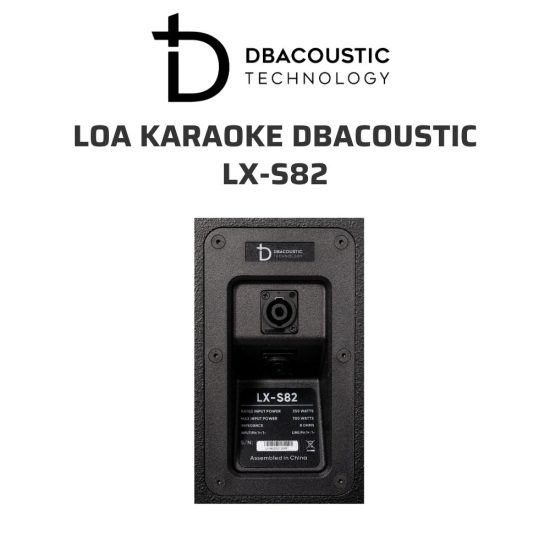 DBACOUSTIC LX S82 Loa karaoke 04