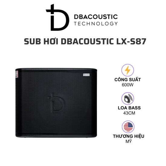 DBACOUSTIC LX S87 Sub hoi 01
