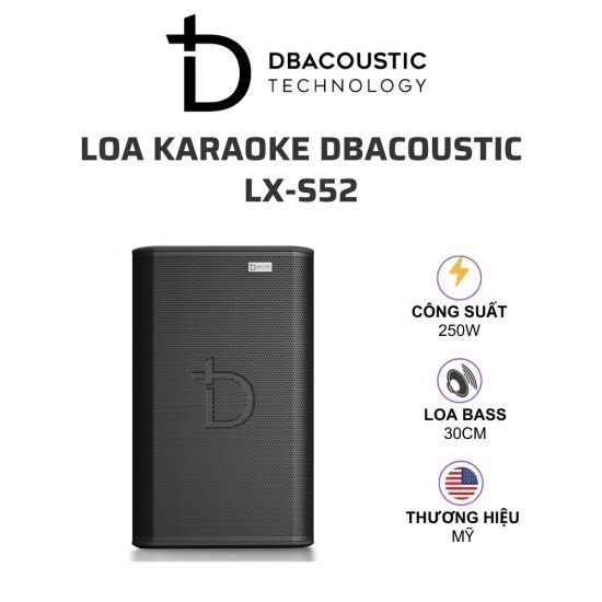 DBAcoustic LX S52 Loa karaoke 01