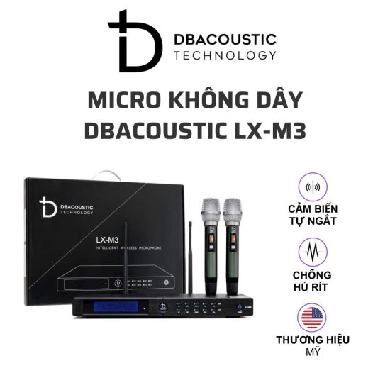 Dbacoustic LX M3 Micro khong day 01