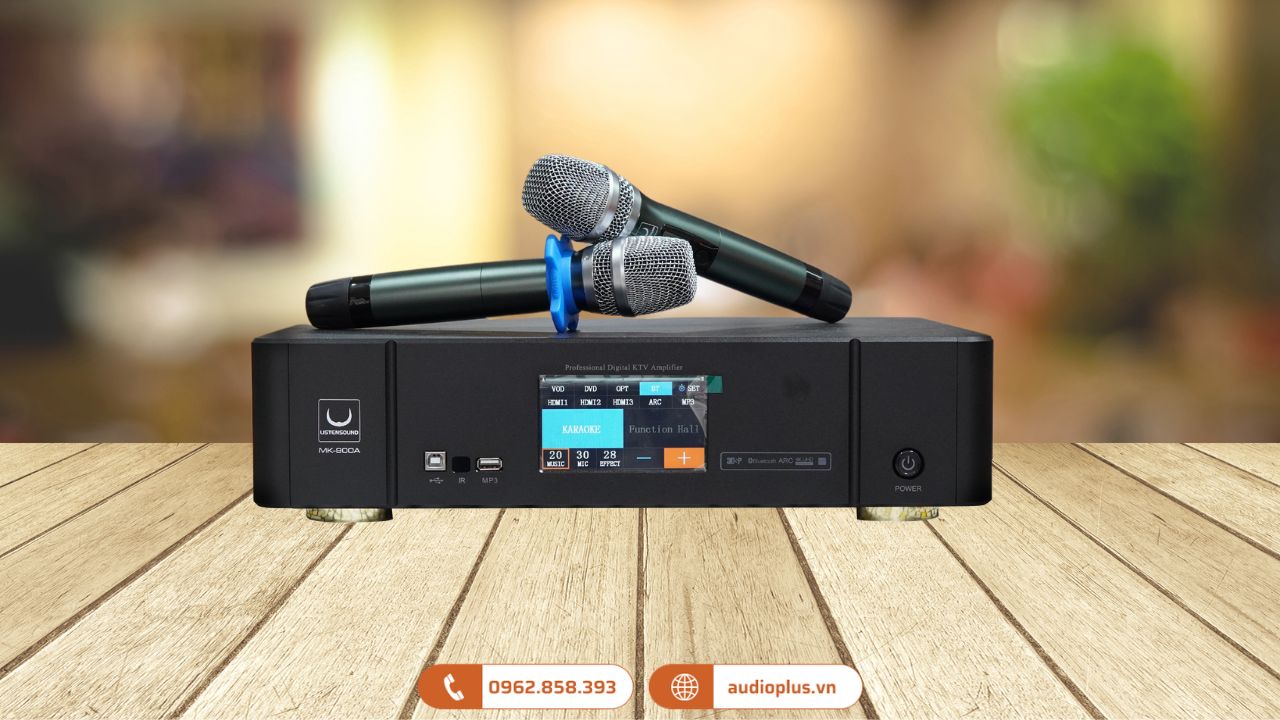 Amply karaoke 3 trong 1 ListenSound MK-900A 
