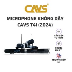 Microphone không dây CAVS T4i (2024)