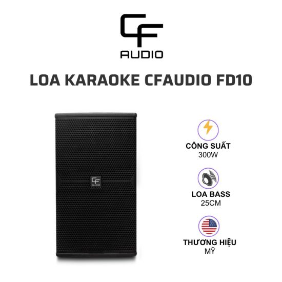 CFAUDIO FD10 Loa karaoke 01 1