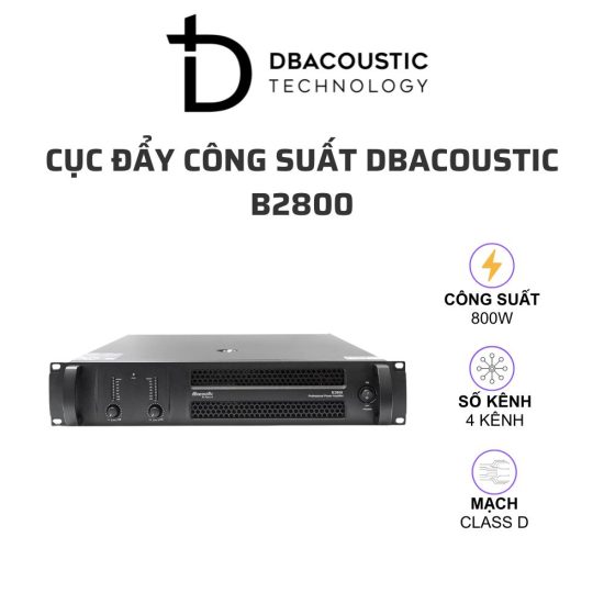 DBACOUSTIC B2800 Cuc day cong suat 01