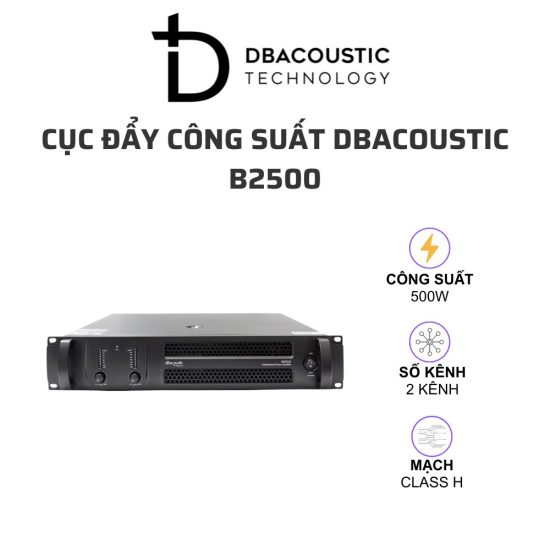 DBAcoustic B2500 Cuc day cong suat 01