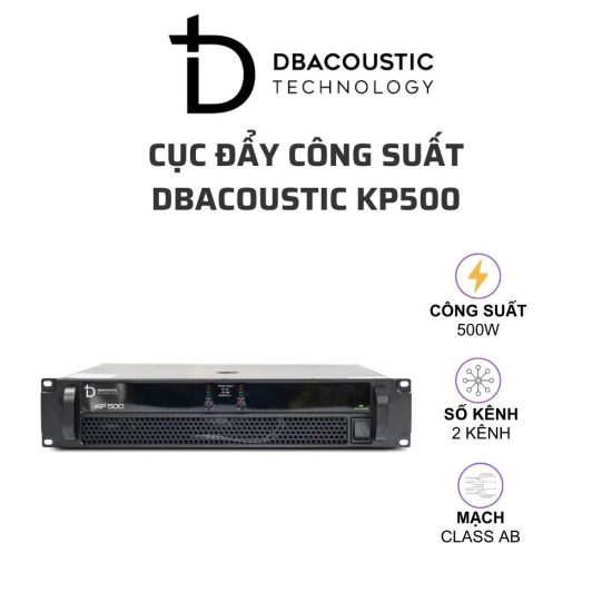 DBAcoustic KP500 Cuc day cong suat 01