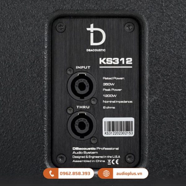 DBAcoustic KS312 Loa karaoke 105