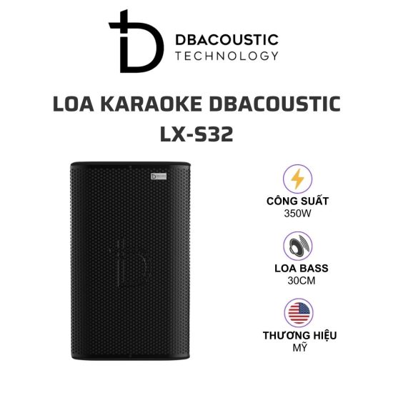 DBAcoustic LX S32 Loa karaoke 01