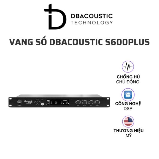 DBAcoustic S600PLUS Vang so 01