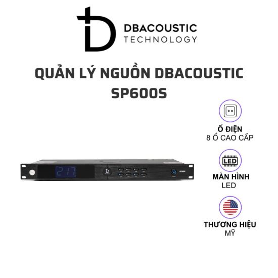 DBAcoustic SP600S Quan ly nguon 01