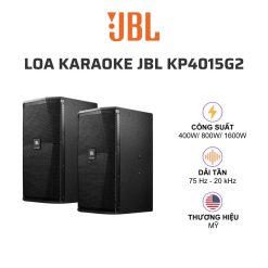 Loa karaoke JBL KP4015G2 (loa full, 2 đường tiếng, bass 40, 400W)