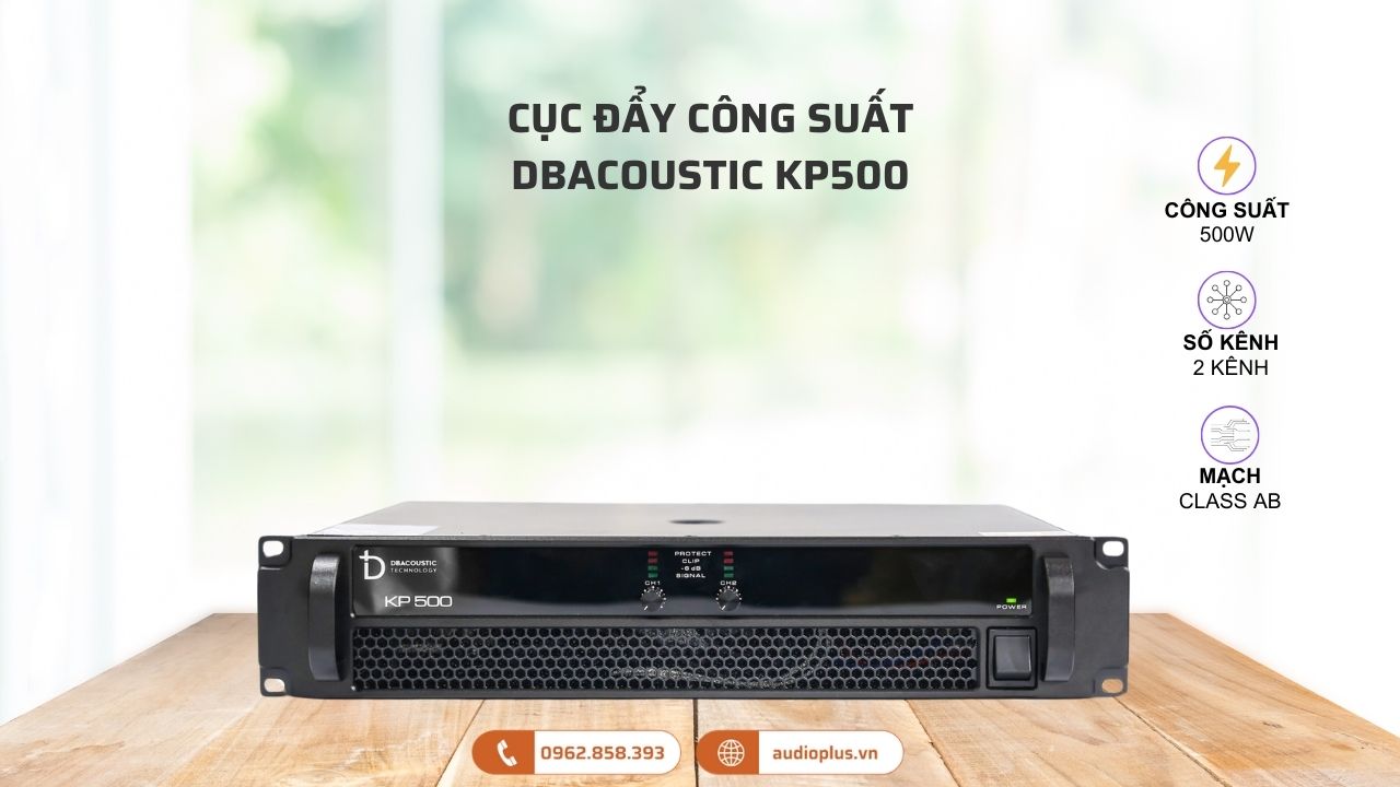 Cục đẩy công suất DBAcoustic KP500