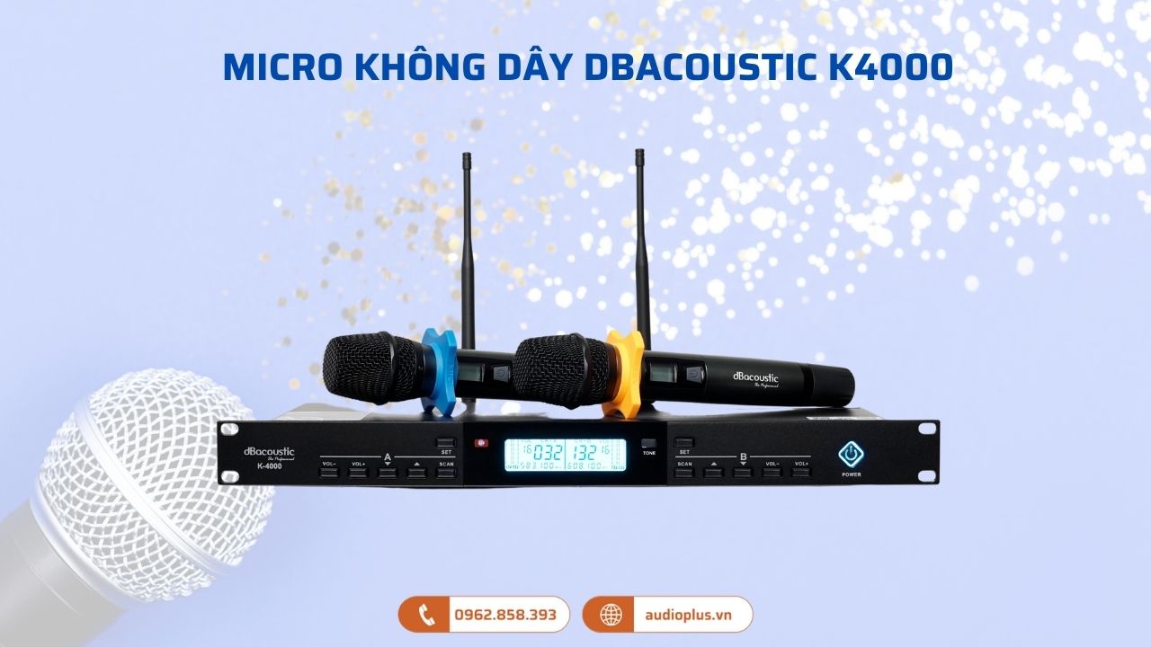 Micro không dây DBAcoustic K4000 