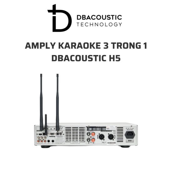 DBAcoustic H5 Amply karaoke 3 trong 1 03